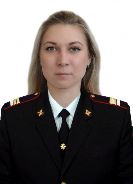 Участковый полицейский Талызина Елена Сергеевна